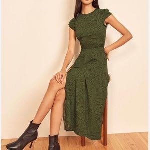 EUC Reformation Gavin Dress in Discontinued Jungle Colorway, US Sz 4